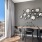 a table and chairs in a room